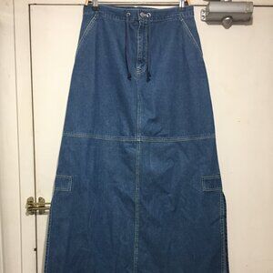 VINTAGE CABIN CREEK DENIM SKIRTS SIZE M